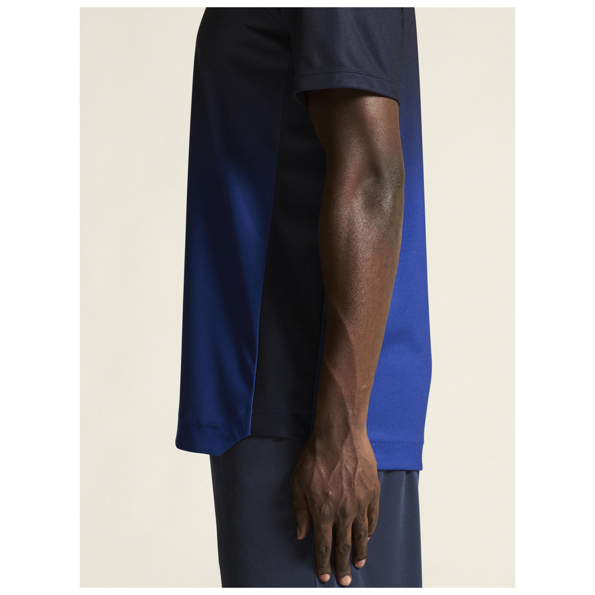 Evolve 2.0 Structured Graphic Jersey M - Navy/Club Cobolt - Closeup 7