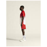 Evolve 2.0 Structured Graphic Jersey M - Red/White - Closeup 4