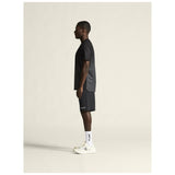 Evolve 2.0 Structured Graphic Jersey M - Black - Closeup 4