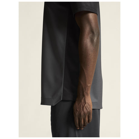 Evolve 2.0 Structured Graphic Jersey M - Black - Closeup 7