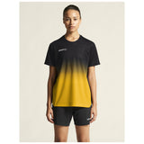Evolve 2.0 Structured Graphic Jersey W - Black/Yellow - Closeup 5