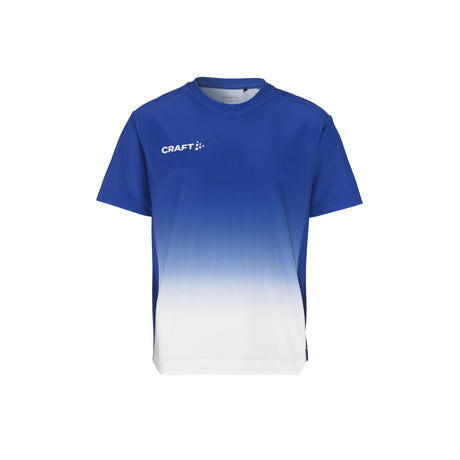 Evolve 2.0 Structured Graphic Jersey Jr - Club Cobolt/White - Front