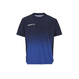 Evolve 2.0 Structured Graphic Jersey Jr - Navy/Club Cobolt - Front
