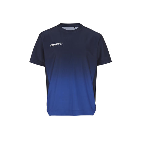 Evolve 2.0 Structured Graphic Jersey Jr - Navy/Club Cobolt - Front