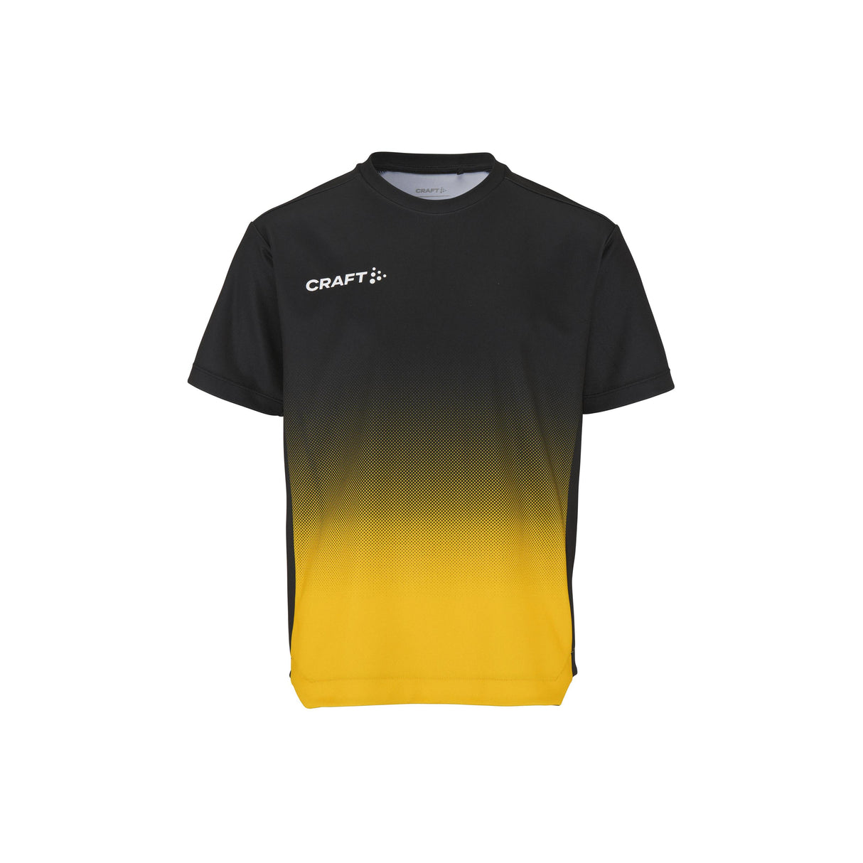 Evolve 2.0 Structured Graphic Jersey Jr - Black/Yellow - Front