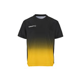 Evolve 2.0 Structured Graphic Jersey Jr - Black/Yellow - Front