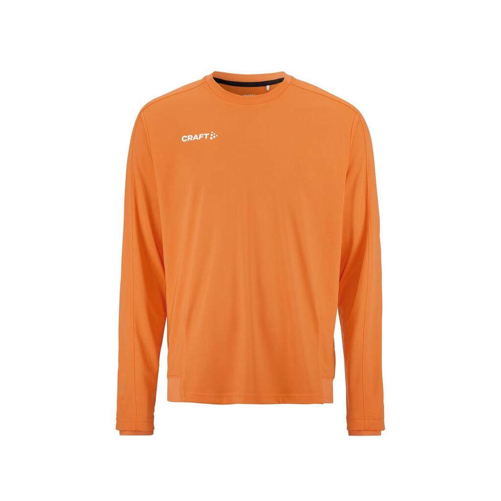 Evolve 2.0 Crewneck M - Orange - Front