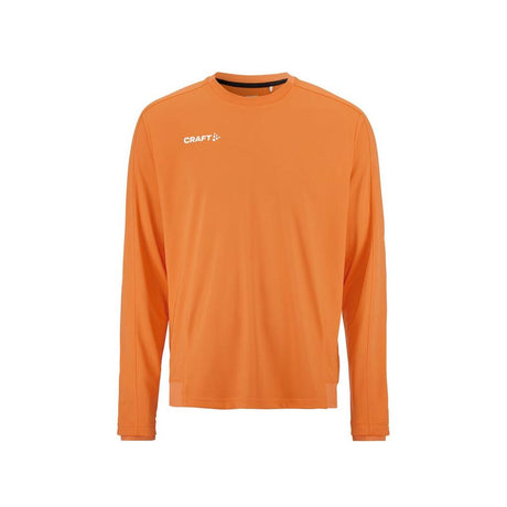 Evolve 2.0 Crewneck M - Orange - Front