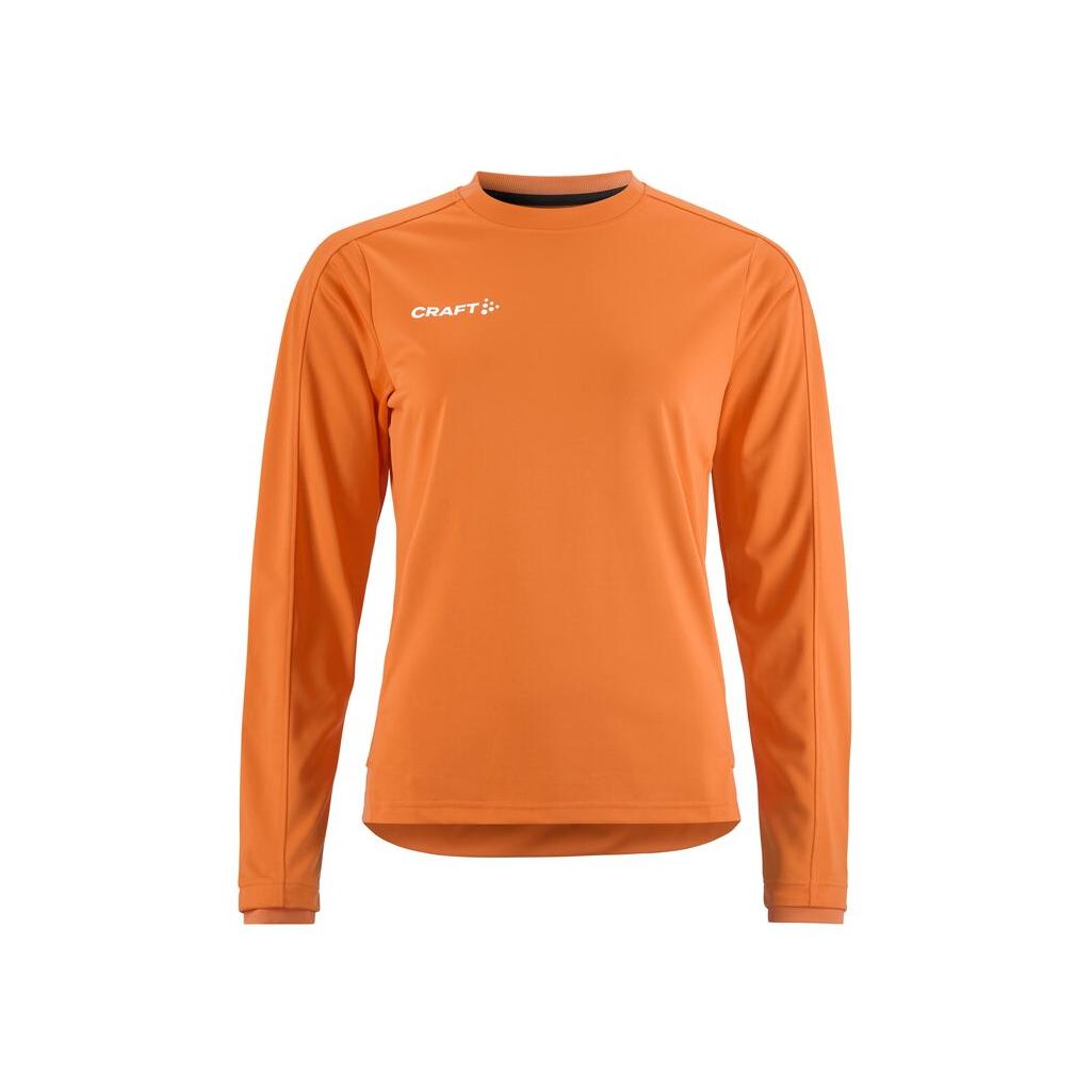 Evolve 2.0 Crewneck W - Orange - Front