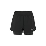 Adv Essence 2-In-1 Shorts 2 W - Black - Front
