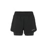 Adv Essence 2-In-1 Shorts 2 W - Black - Front