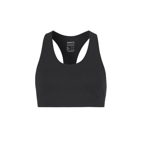 Collective Padded Sports Bra W - Black - Front
