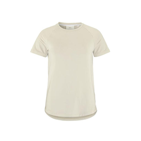 Collective Ss Tee W - Beige - Front
