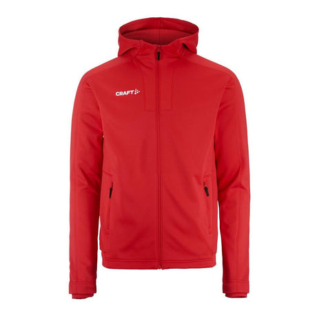 Evolve 2.0 Brushed Hood Jkt M - Red - Front