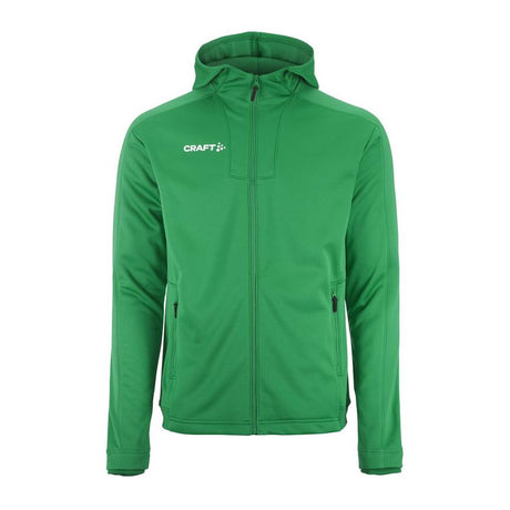 Evolve 2.0 Brushed Hood Jkt M - Green - Front