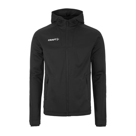Evolve 2.0 Brushed Hood Jkt M - Black - Front