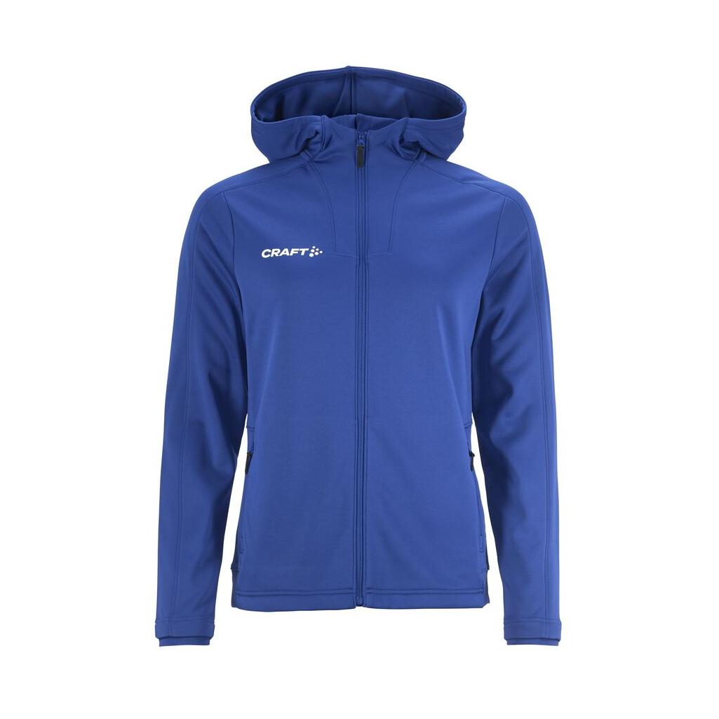 Evolve 2.0 Brushed Hood Jkt W - Cobalt - Front