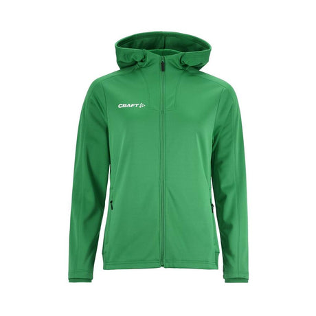 Evolve 2.0 Brushed Hood Jkt W - Green - Front