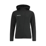 Evolve 2.0 Brushed Hood Jkt W - Black - Front