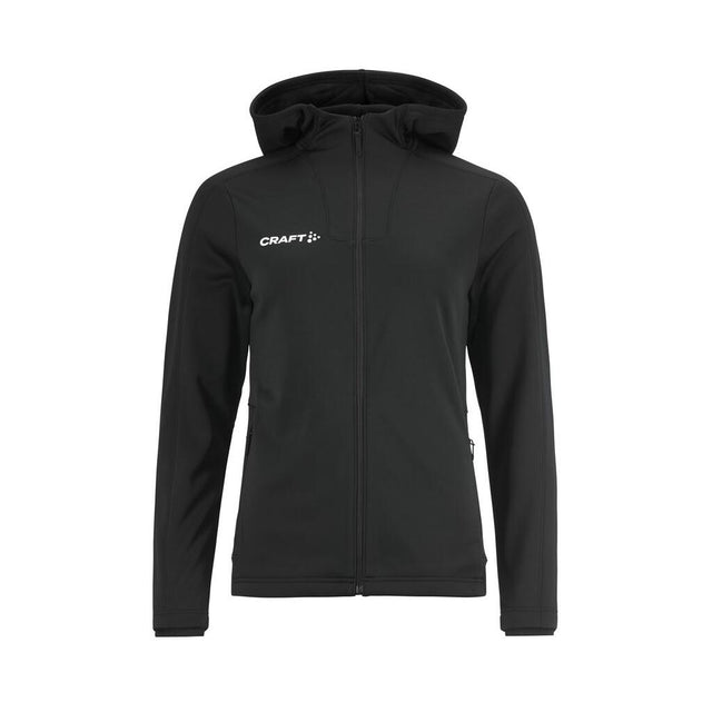 Evolve 2.0 Brushed Hood Jkt W - Black - Front