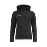 Evolve 2.0 Brushed Hood Jkt W - Black - Front
