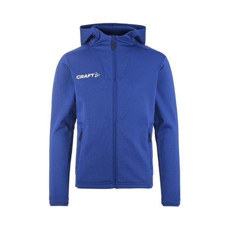 Evolve 2.0 Brushed Hood Jkt Jr - Cobalt - Front