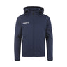 Evolve 2.0 Brushed Hood Jkt Jr - Navy - Front