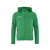 Evolve 2.0 Brushed Hood Jkt Jr - Green - Front