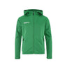 Evolve 2.0 Brushed Hood Jkt Jr - Green - Front