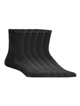Active High Sock 5-Pack - Black - Front