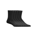 Active High Sock 5-Pack - Black - Front