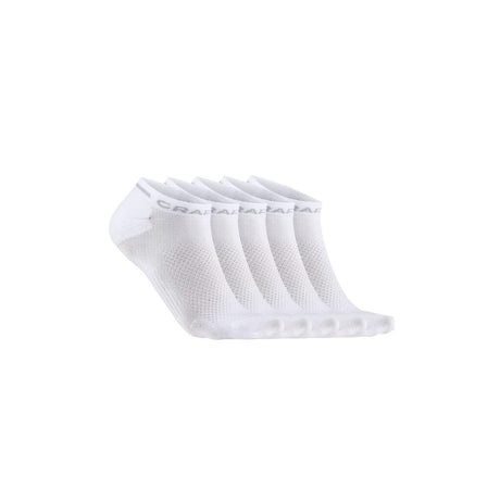 Active Shaftless Sock 5-Pack - White - Front