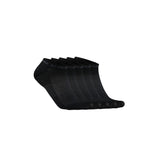 Active Shaftless Sock 5-Pack - Black - Front