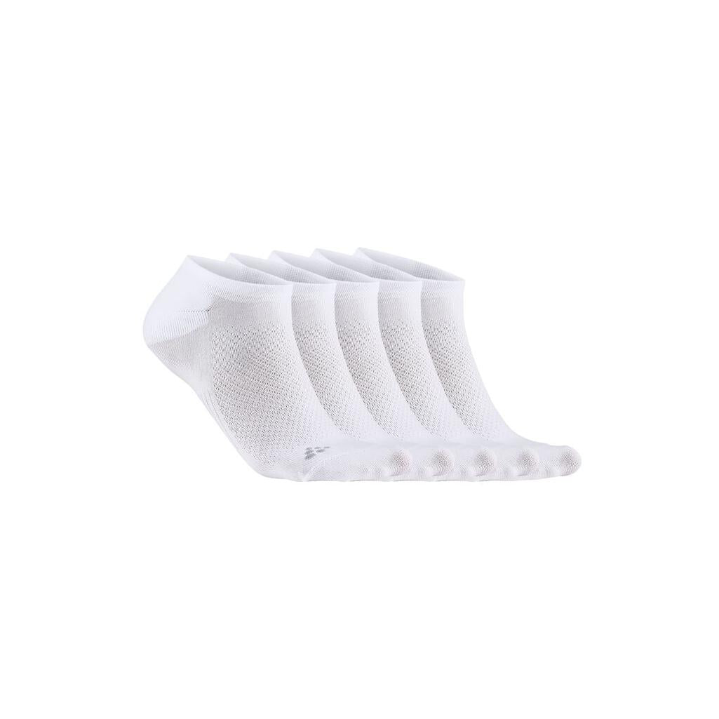 Active Footies 5-Pack - White - Front