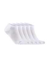 Active Footies 5-Pack - White - Front