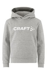 Community 2.0 Hoodie Jr - Grey Melange - Front