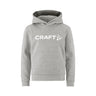 Community 2.0 Hoodie Jr - Grey Melange - Front