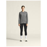 Layers Thermal Mesh Cn W - Dark Grey Melange - Closeup 1