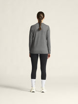 Layers Thermal Mesh Cn W - Dark Grey Melange - Closeup 3