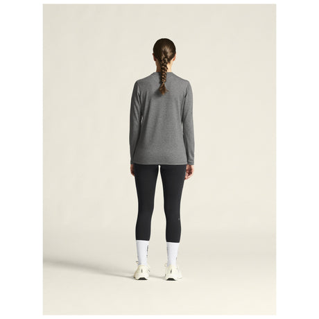 Layers Thermal Mesh Cn W - Dark Grey Melange - Closeup 3