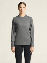 Layers Thermal Mesh Cn W - Dark Grey Melange - Closeup 4