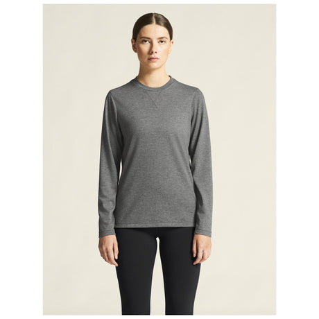 Layers Thermal Mesh Cn W - Dark Grey Melange - Closeup 4