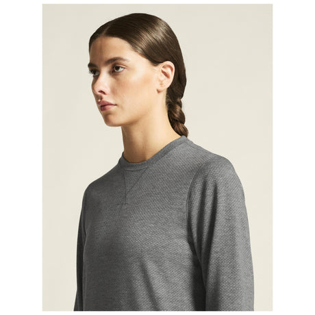 Layers Thermal Mesh Cn W - Dark Grey Melange - Closeup 5