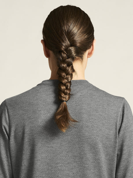 Layers Thermal Mesh Cn W - Dark Grey Melange - Closeup 7