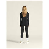 Flow Mn Ls W - Black Melange - Closeup 3