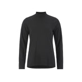 Flow Mn Ls W - Black Melange - Front