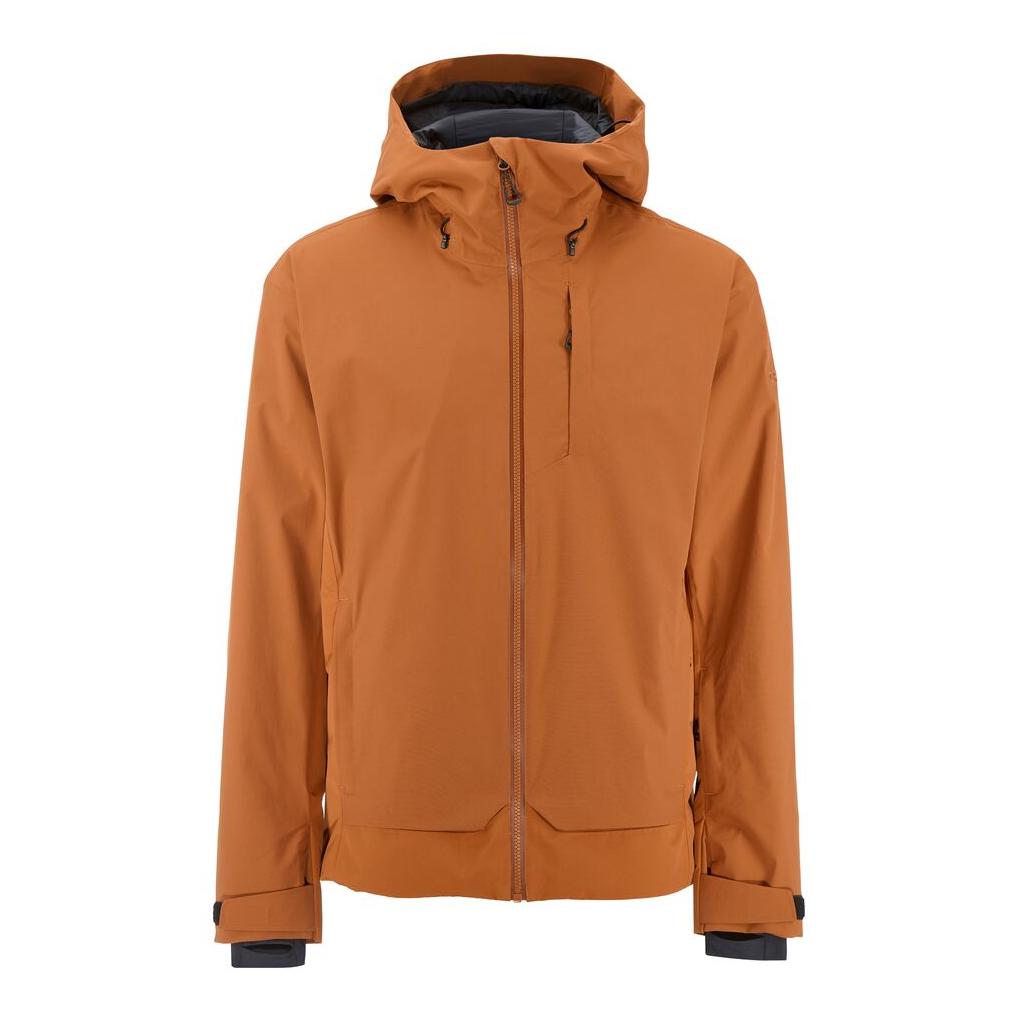 Explore Padded Jacket M - Orange - Front
