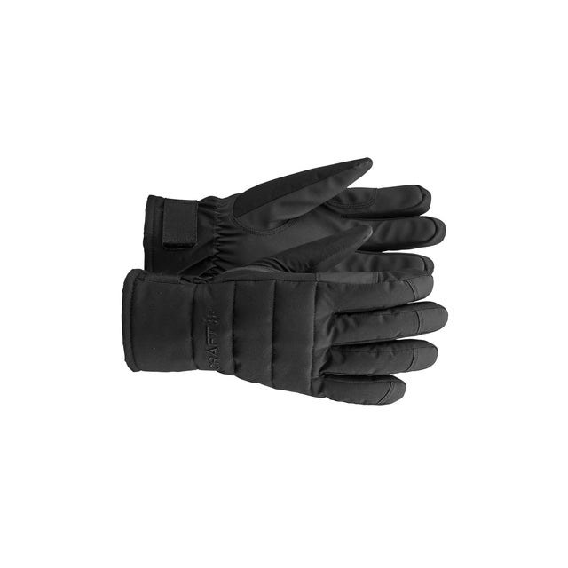 Explore Padded Glove - Black - Front
