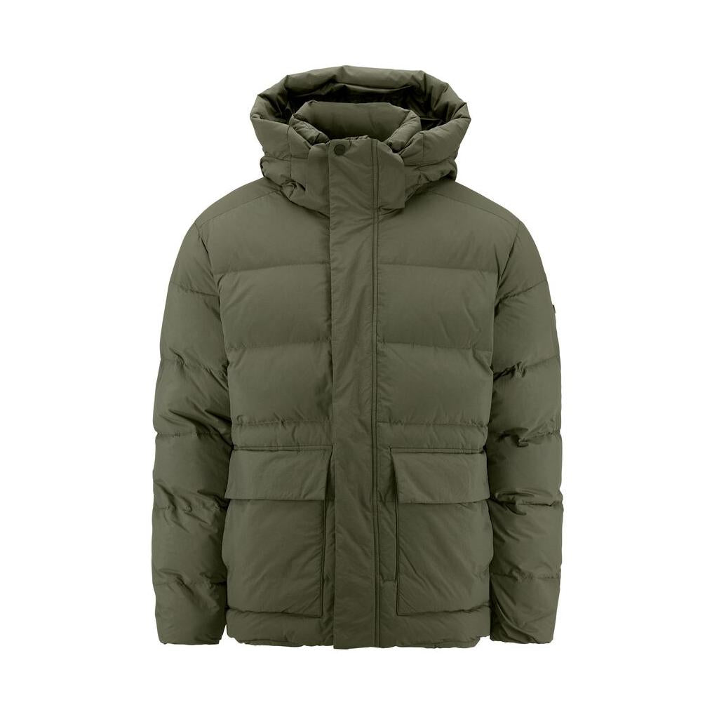 Urban Down Puffer Jkt M - Green - Front