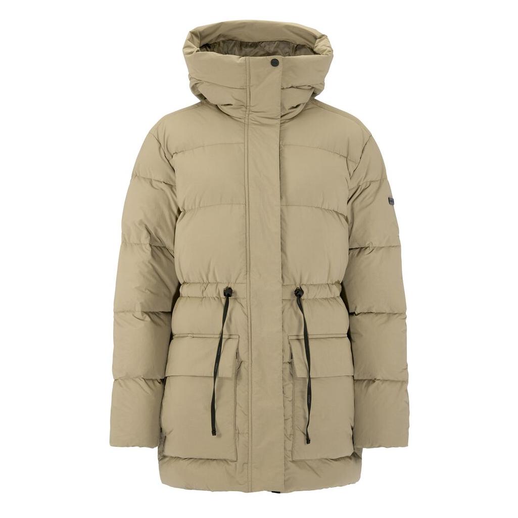 Urban Down Puffer Jkt W - Taupe - Front